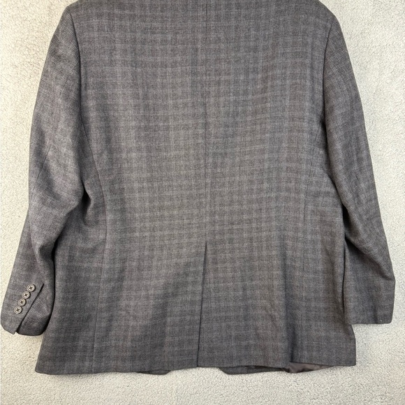 Men’s Ralph Lauren 100 percent wool sport coat 46R grey preowned - Picture 7 of 10